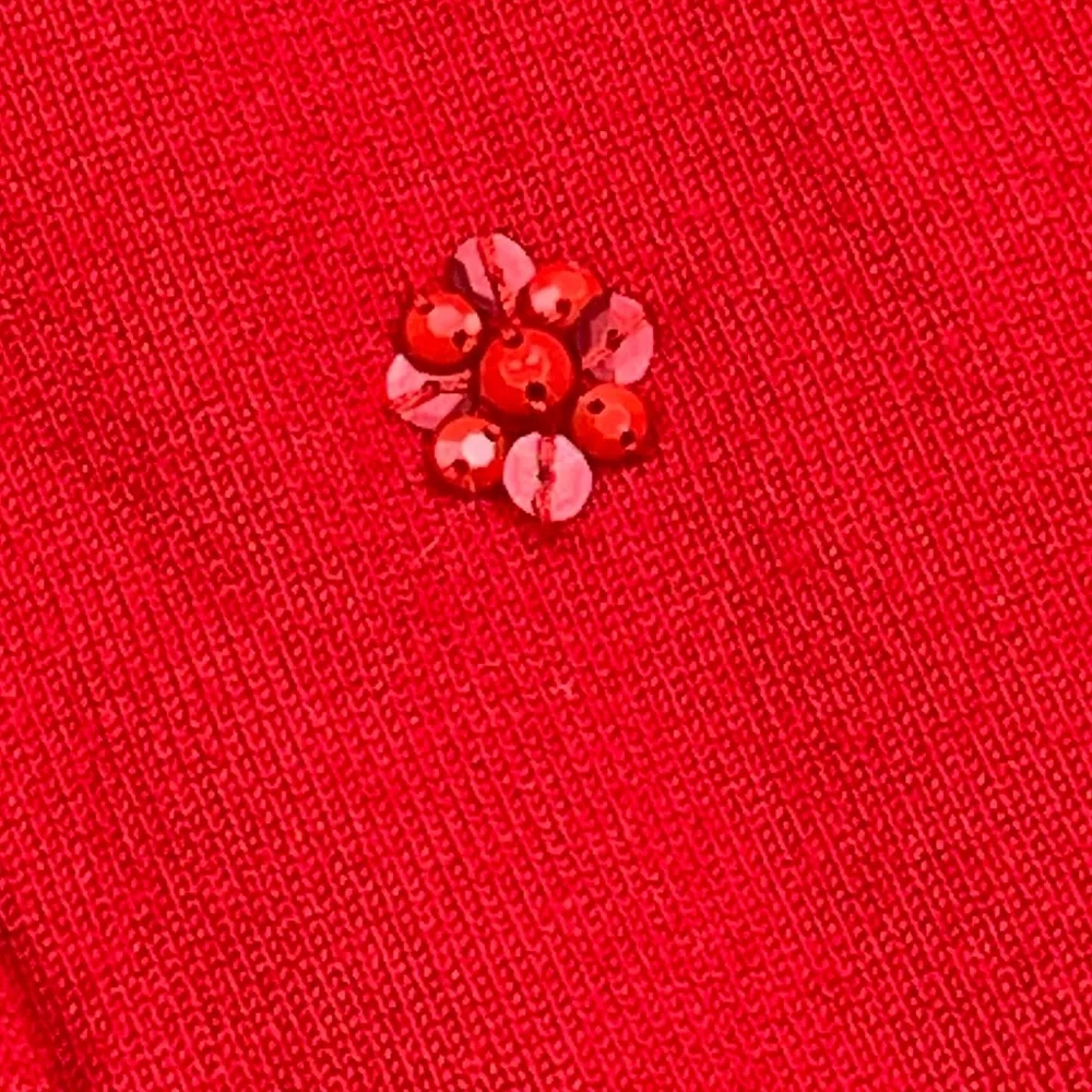 Ruby Rd. Beaded Sweater Size L - Picture 4 of 8